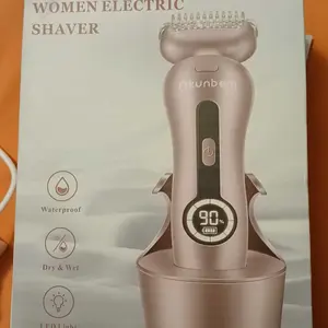 Product Review of Akunbem Electric Shaver for Women Best Electric Razor for Womens Bikini Legs Underarm Public Hairs Rechargeable Trimmer with Detachable Head Cordless Wet Dry Use Precise Safe Christmas Gift New Year Gift Shaving Waterproof from t** F**r s**d m** **