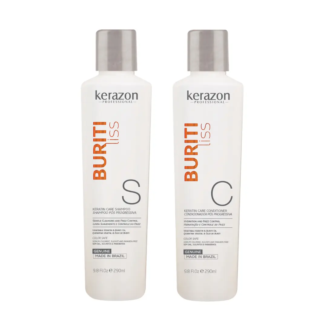 KERAZON Keratin Care Shampoo & Conditioner Multi-Pack, Sulfate-Free, Anti-Frizz Haircare Set (9.8fl.oz)