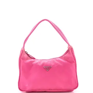 Pre-owned PRADA Nylon Shoulder Bags Hobo Tessuto Mini by Rebag