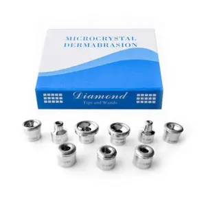 Diamond Dermabrasion Head Microdermabrasion Exfoliator Home Facial Dermabrasion Tool Dermabrasion Replacements 9Tips Gentle Exfoliate Comfort