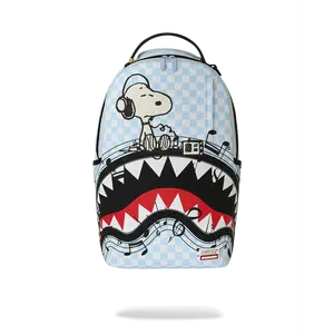 PEANUTS SNOOPY TUNED UP & TUNED OUT BACKPACK