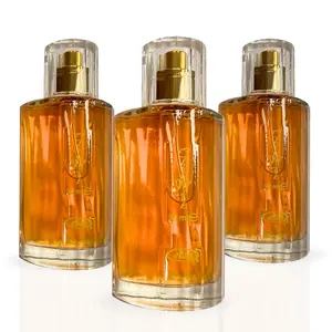 Choco Musk Eau de Parfum Spray 50ml (1.7 oz) by Al Rehab (Pack of 3) - Pack of 3 Vanilla Musk Perfume, Arabian Perfume, Long Lasting Perfume for Men & Women