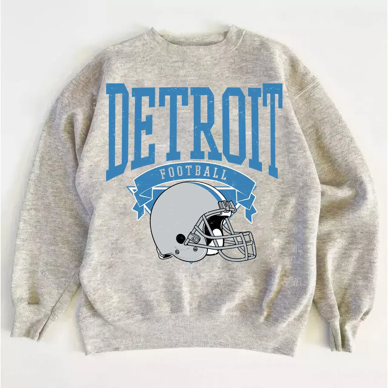 Lions Vintage Football Sweatshirt, Retro Crewneck Game Day Fan Apparel