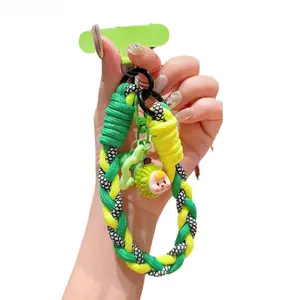 2026 New Fruit Decor Wrist Lanyard - Twist Rope Anti-Lost Tech Accessory, Tensile-Resistant Universal Fit for Mobile, Smartphone, Cellphone, Ideal for Daily, Outdoor Sports Use (Sports & Outdoor Accessories)