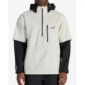 Atmos Men's Golf Rain Anorak in White Onyx