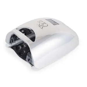 Tones UV/LED Nail Gel Curing Nail Lamp - Stainless Steel Base, Cordless, Portable Design for Manicure and Pedicures - Professional Salon Use Handle