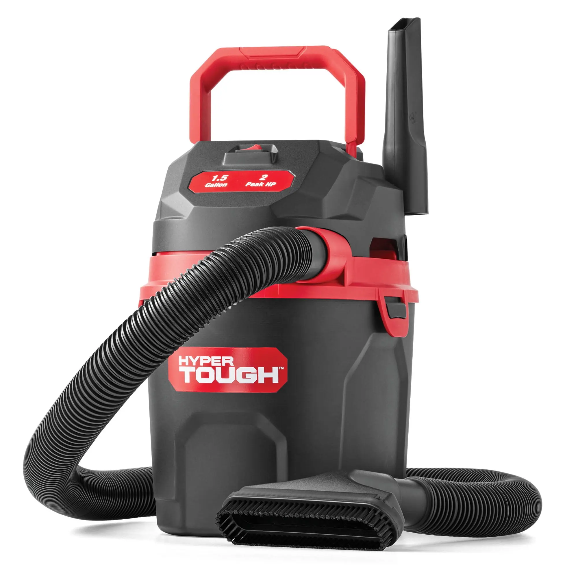 Hyper Tough 1.5gal 2 HP Wet/Dry Vacuum VH105 3502 Hyper Tough 1.5gal 2 HP Wet/Dry Vacuum VH105 3502
