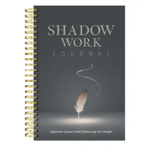 A5 Shadow Work Journal Notebook for Exploring Emotions Fears Growth with Prompts for Reflection Mindfulness Vintage Material Paper Compact for Self Awareness hobonichi  planner  adhd  fidgets