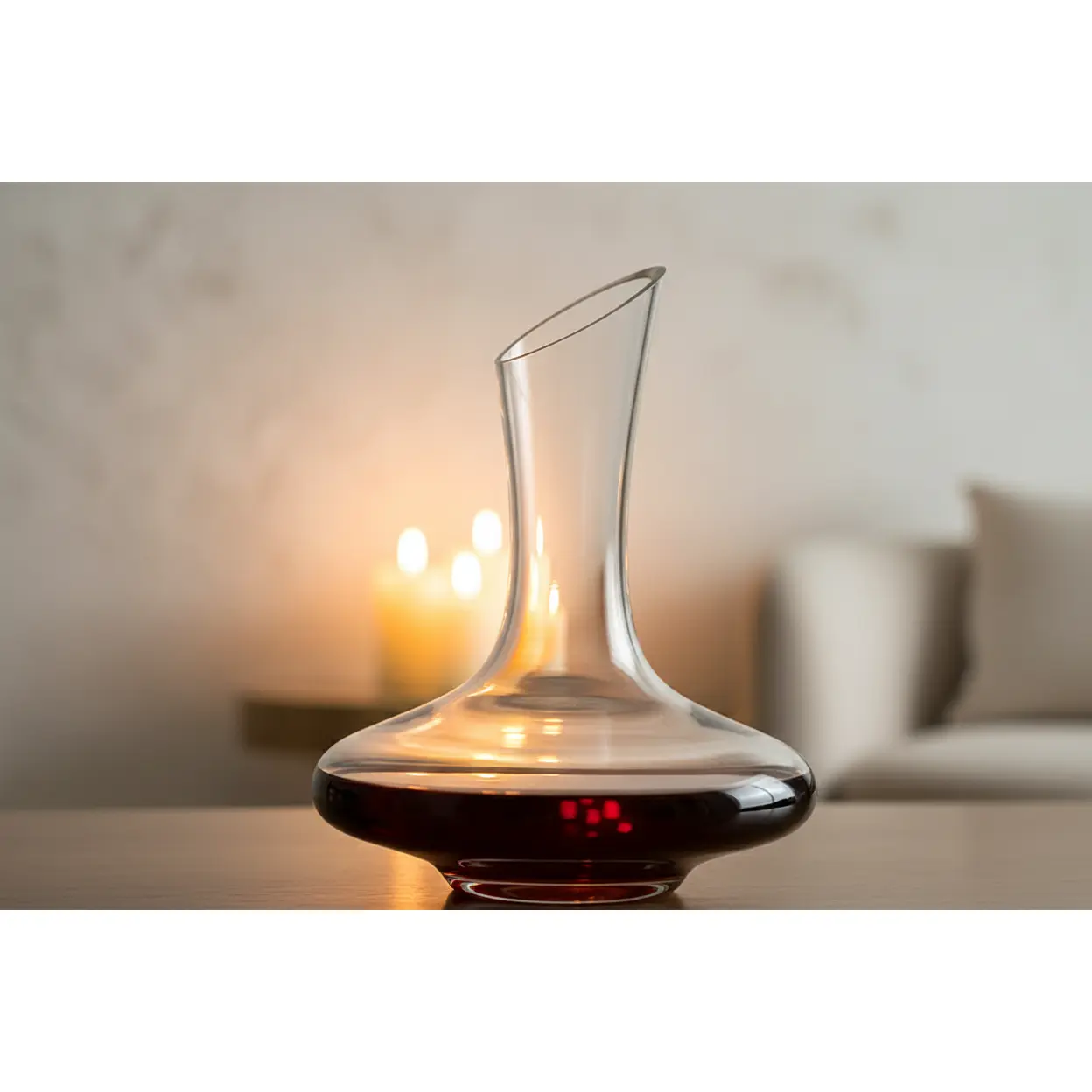 Crystal Red Wine Decanter