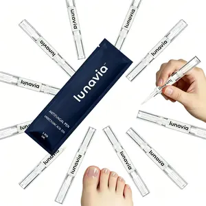 Lunavia Antifungal Pen UNDECYLENIC ACID 25% for Athlete's Foot Jock Itch & Ringworm Treatment Toe Polish Vecnythra Solution 3ML