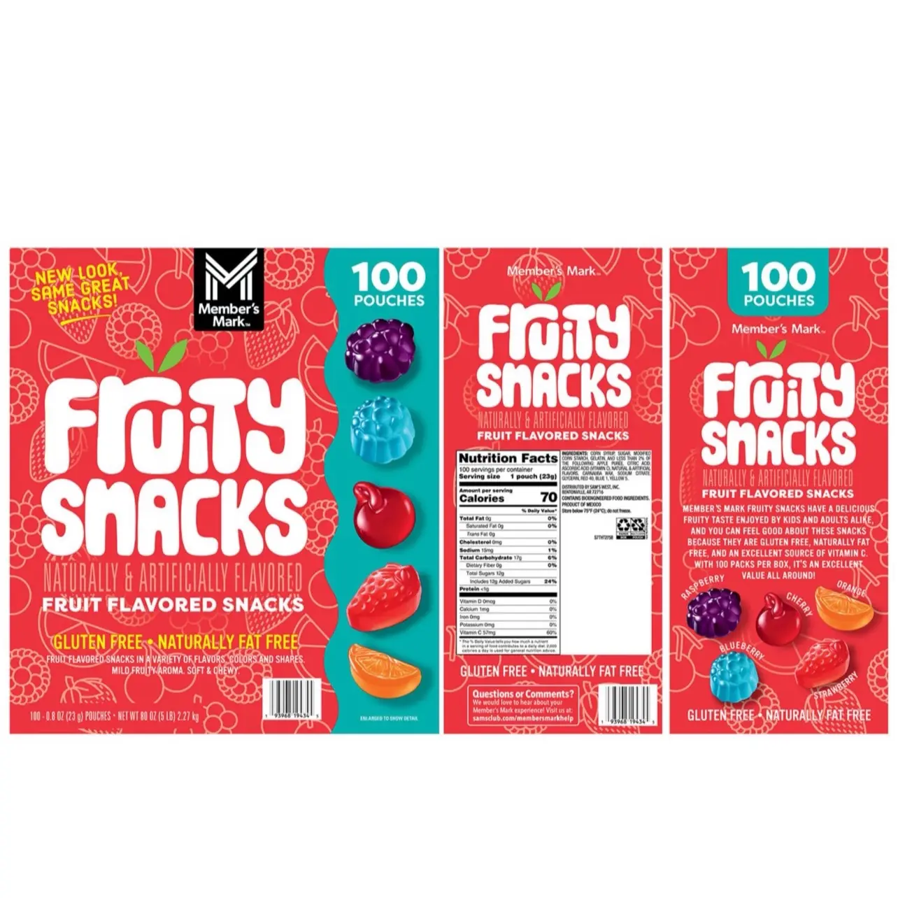 Member's Mark Fruity Snacks Assorted Flavors and Members Mark Holiday ...