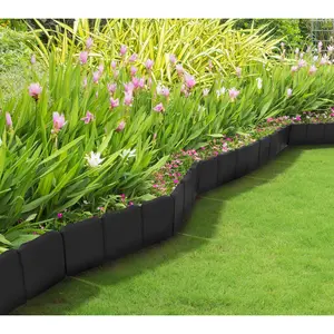 Pure Garden Edging Stone-Look Border DecorativeFlower Bed