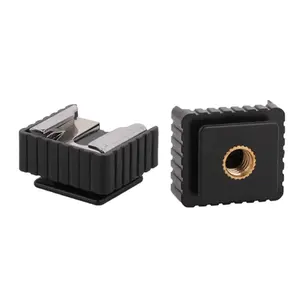 2pcs Action Camera Tripod Mount Adapter 1/4" - 20 Conversion Adapter Converter Compatible, Gopro Threaded Adapter, Action Camera Tripod Adapter Compatible with GoPro Max, GoPro Hero, DJI Osmo Action Camera