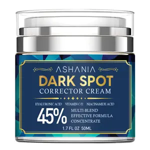Ashania Dark Spot Corrector 50g - Hyperpigmentation & Melasma Corrector - Gentle Skin Care Cream with Hyaluronic Acid Moisturizers Comfort