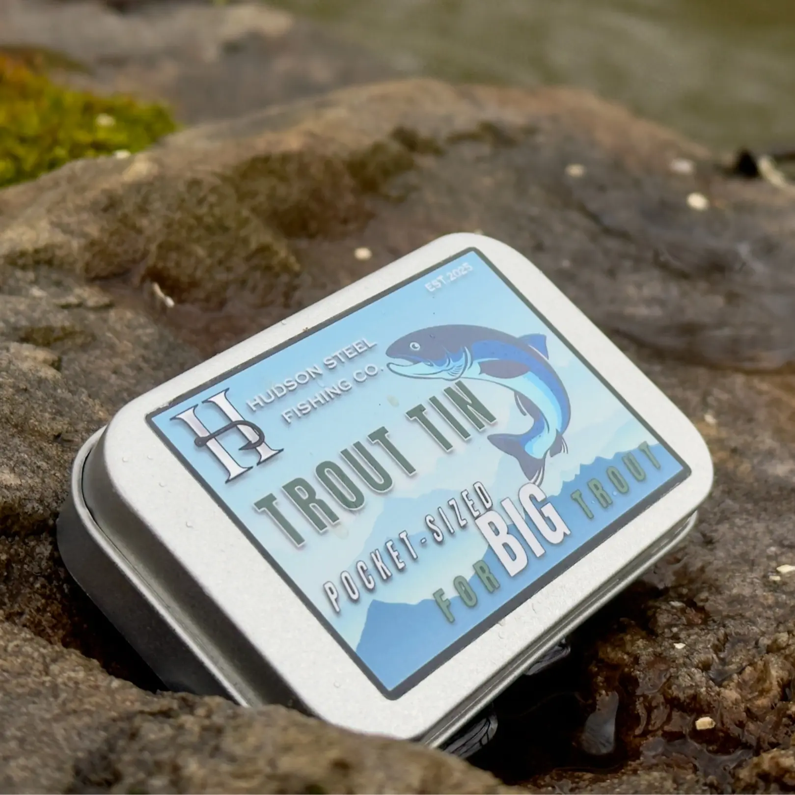Trout Tin Fishing Tackle Kit