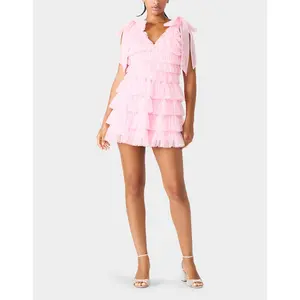 Betsey Johnson SUGAR PUFF DRESS PETAL PINK
