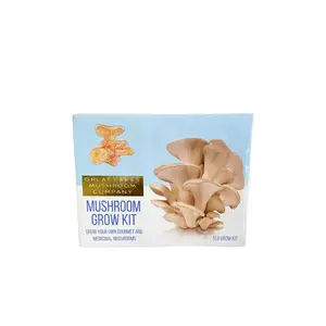 Gourmet Mushroom Grow Kit - 5lb Ready-to-Fruit Pack for Growing Mushrooms in Home Environments