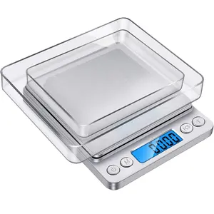 Accurate Digital Gram Scale, Kitchen Food Weigher, Great Helper for Baking, Suitable for Fruits & Vegetables