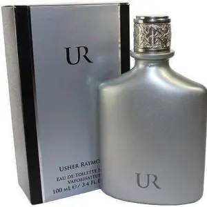 Usher Men's 3.4oz UR EDT Bottled Fragrance - Fruit-Flavored, Fragrant, Masculine Men's Cologne, Fruity Fresh Scent Blend, Woody Nutmeg & Sandalwood Base, Single New Sealed Box Item, Woody Sandalwood, Fruit-Flavored Men's Fragrance