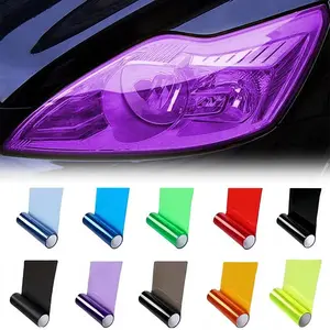Car Headlight Taillight Protective Tint Vinyl Film Smoke Matt Lamp Sticker