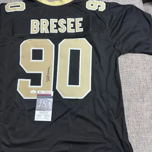 Bryan Bresee Signed Autograph Custom Jersey - JSA COA - New Orleans football