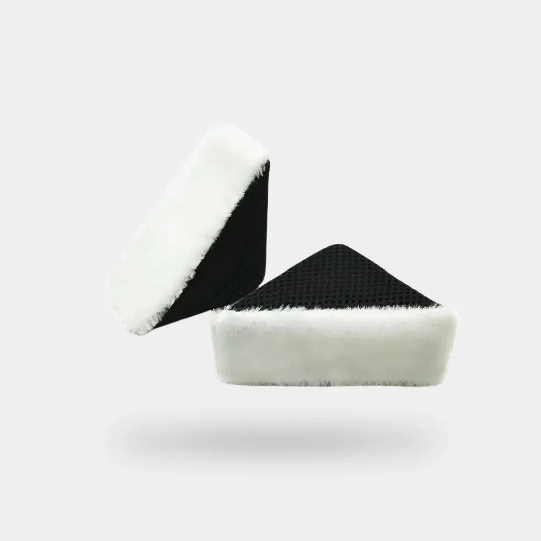 CARSCOPE Car Interior Cleaner Scrubber 2-Pack - Comfortable Sponges, Wipe & Brush for Car Washing & Maintenance Accessories, Interior Cleaning