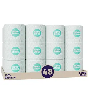 Save Trees Bamboo Toilet Paper, 48 Pack