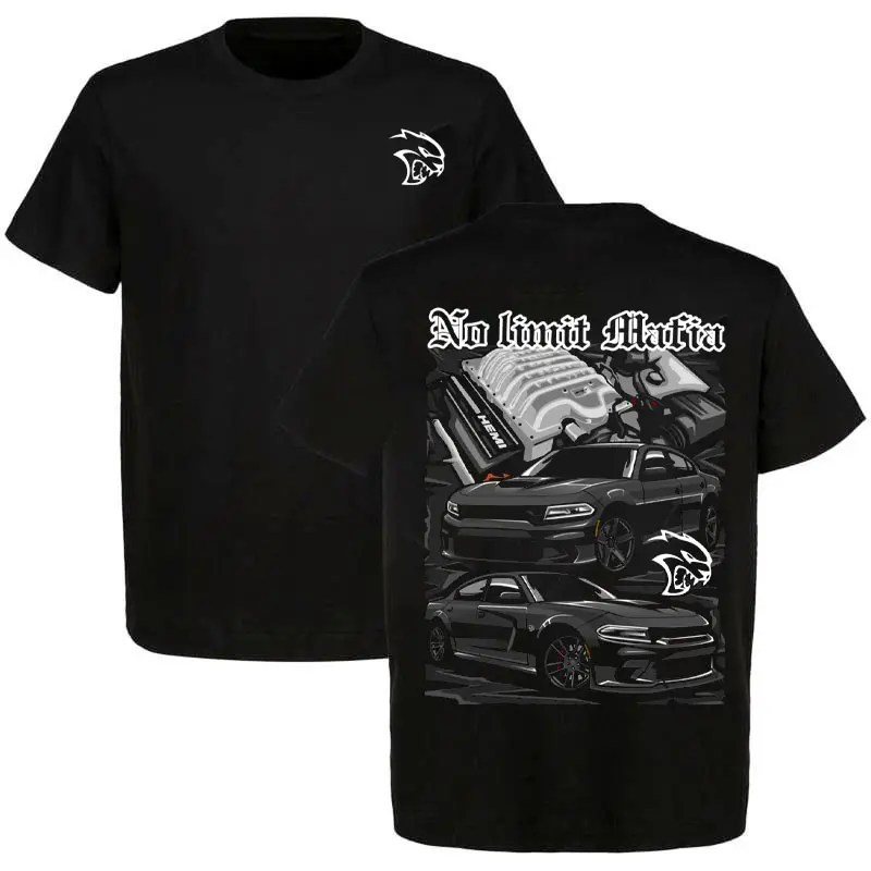 SRT Hellcat T-Shirt - Dodge Muscle Car Tee, Hemi Enegine Unisex Ultra Cotton T-Shirt Top Menswear Car Enthusiast Gift For Men, Father's Day
