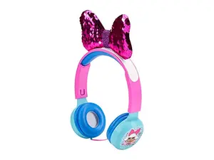 L.O.L. Surprise! Kids Safe Over The Ear Headphones HP2-13136 | Kids Headphones, Volume Limiter for Developing Ears, 3.5MM Stereo Jack, Recommended for Ages 3-9, by Sakar (Styles may vary)