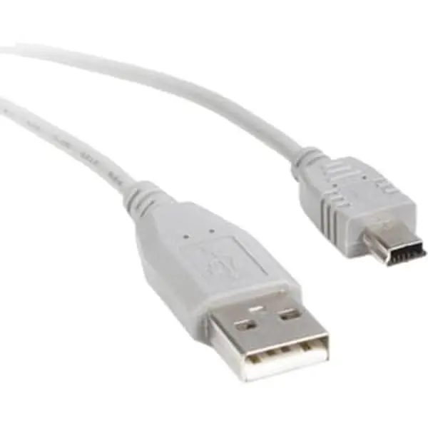 StarTech 6in USB 2.0 A-to-Mini B Digital Connector Cable - Plug-and-Play Accessory for MP3 Devices, USB Data Transfer Cable for Computers