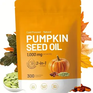 Antioxidant Dietary Supplement Pumpkin Seed Oil 1000mg with Saw Palmetto 300 Softgels 12-in-1 magnesium complex extra power gut wellness pheromone gummies d3 natural lung detox k2