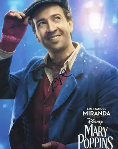 Lin Manuel Miranda Authentic Autographed 8x10 Photo