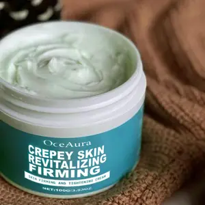 Coconut Oil & Olive Oil Body Firming Cream, Body Lifting Cream, Deep Moisturizing Body Massage Cream, Hydrating Body Care Product for Women & Men