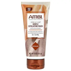 AMBI Even & Clear®, Gentle Exfoliating Wash, Oat + Sea Whip, 5 oz (141 g)