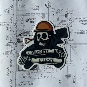 Concrete First Sticker