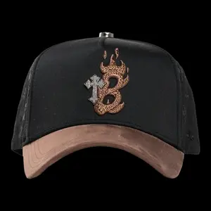 Barbas Hats “B-Cross” – Premium Streetwear Baseball Cap Featuring the Iconic Cross-Inspired Front Design, crafted with an Adjustable Unisex Fit for Men, Women, and Teens Seeking a Bold 3D-Styled Snapback Hat with Modern Urban Fashion Appeal