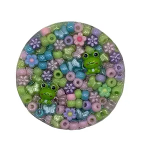 Frog Frenzy Remeltable Picky Pad with Reusable Tray for Anxiety ADHD Skin Picking Soft Soothing Texture Microwavable Unisex Fidget Fun Stress Relieving Accessory