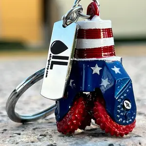American Oil Tricone Drill Bit Keychain