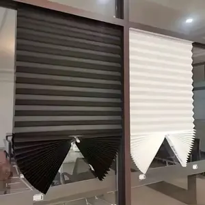 Solid Color Blackout Blinds, 1 Count Self Adhesive Blackout Blinds, Wireless Temporary Window Blinds, Cordless Blinds, Home Decor for Living Room Bedroom Kitchen Bathroom, Blackout Window Cover, Window Shade Cover