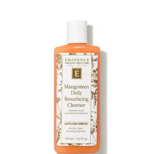 Eminence Organics Mangosteen Daily Resurfacing Cleanser with Lactic Acid Complex & Mangosteen for Radiant Smooth Skin