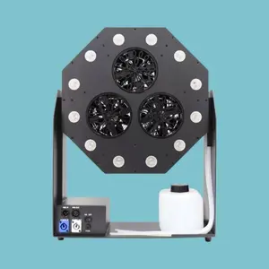 Foamdaddy Bubble Machine - Professional Triple-Fan System for Massive Output, No-Waste Solution, Built-In Lighting, Remote Control, Lightweight & Easy Transport