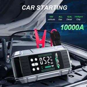 BIUBLE ML428-A 16800mah Peak 7-in-1 Portable Car Jump Starter with 150PSI Tire Inflator & 65W Power Bank - for Gas & Diesel Engines, Roadside Emergency Kit