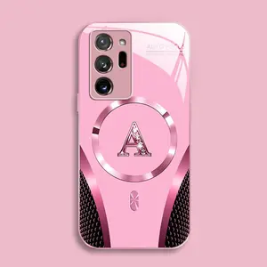 Suitable for [Galaxy Note20 Ultra 5g] high-end MagSafe phone case，Luxury Magnetic Case Shockproof Protective Cover Choose from all 26 letters with Magsafe Support 952