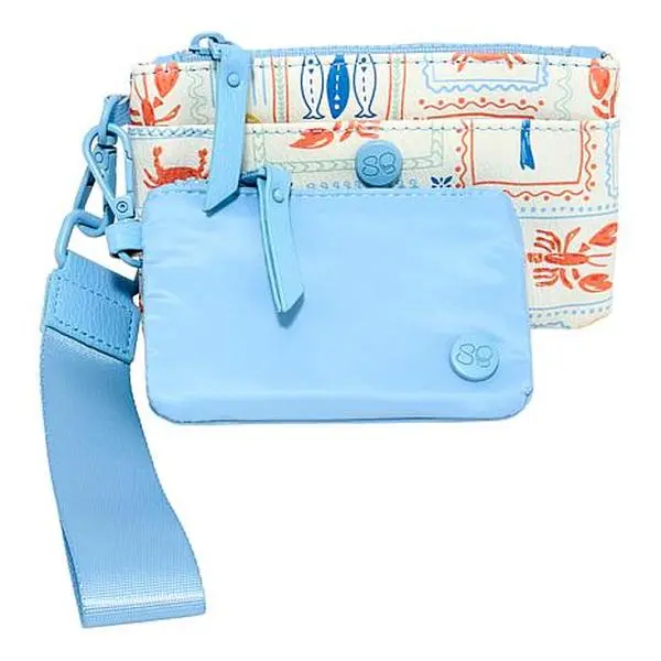 Samantha Brown 2-Pouch Wristlet Set Samantha Brown 2-Pouch Wristlet Set