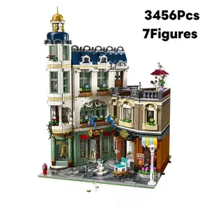 2026 New Street Scene Series Shopping Mall Model Building Blocks Set, Diy Building Model, Home Decor, Educational Puzzle Toy for Kids, Gift Idea