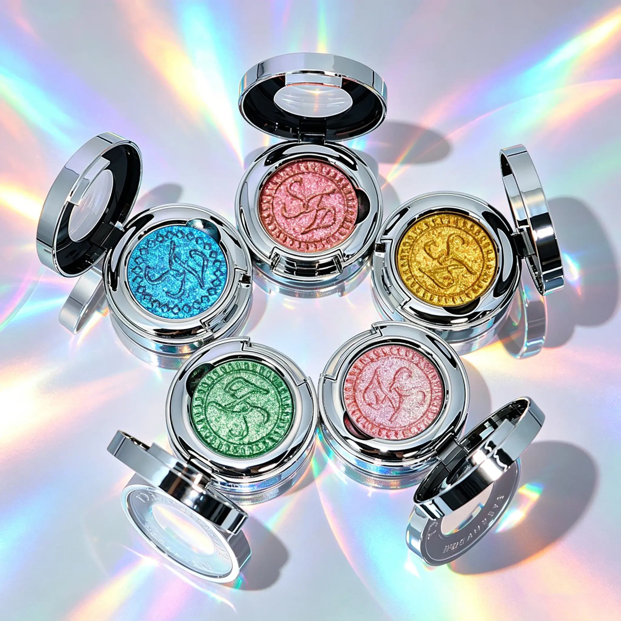 SheenEffect Vegan Cruelty Free Chameleon Single Eyeshadow, Gentle For Sensitive Lids,Organic Duochrome Single Shadow, No Harsh Chemicals,Premium Multichrome Single Pan For Professional Eye Looks