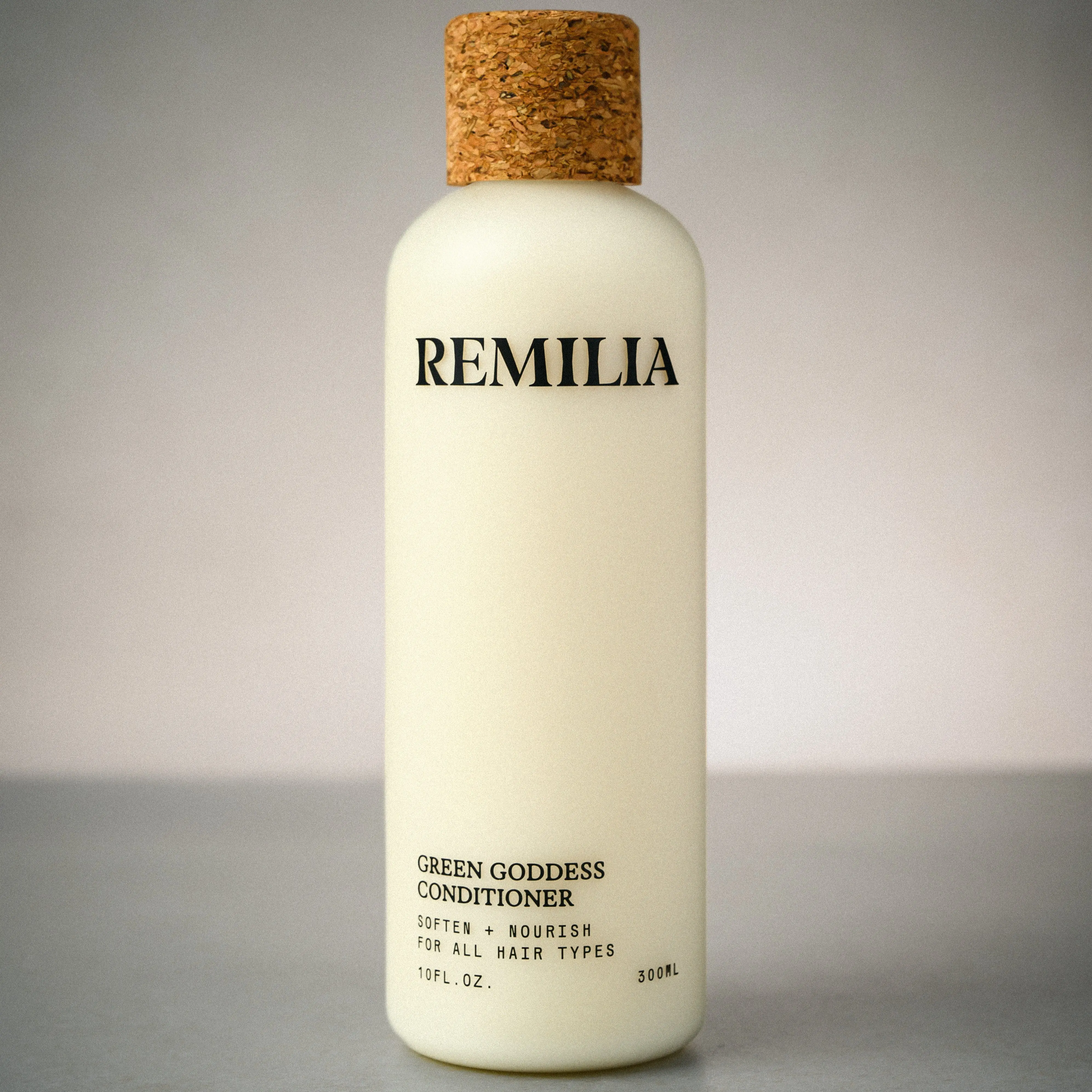 Remilia Hair Green Goddess Conditioner - Deep Hydration & Strengthening Formula with Rosemary & Coconut Oils for Soft, Shiny Hair
