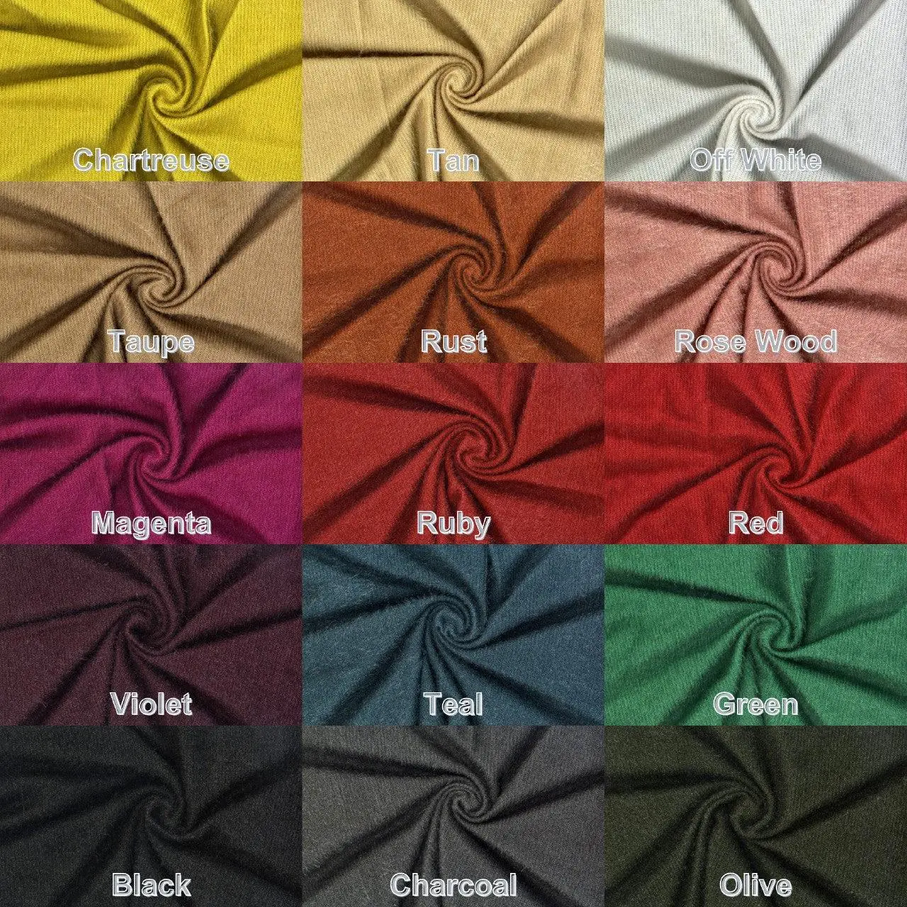Razzle Dazzle Shaggy Knit Sweater Fabric, Faux Fur, Textured Apparel, Sold by the Yard