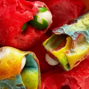 Freeze Dried Bursts in a Blanket