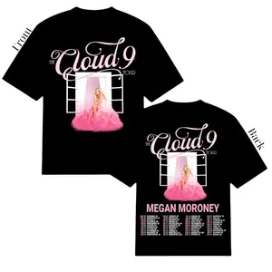 Megan Moroney Cloud 9 Tour Shirt 2026, Country Concert Graphic Tee, Pink Western Cowgirl Shirt, Country Music Fan Outfit, Gift for Country Lovers